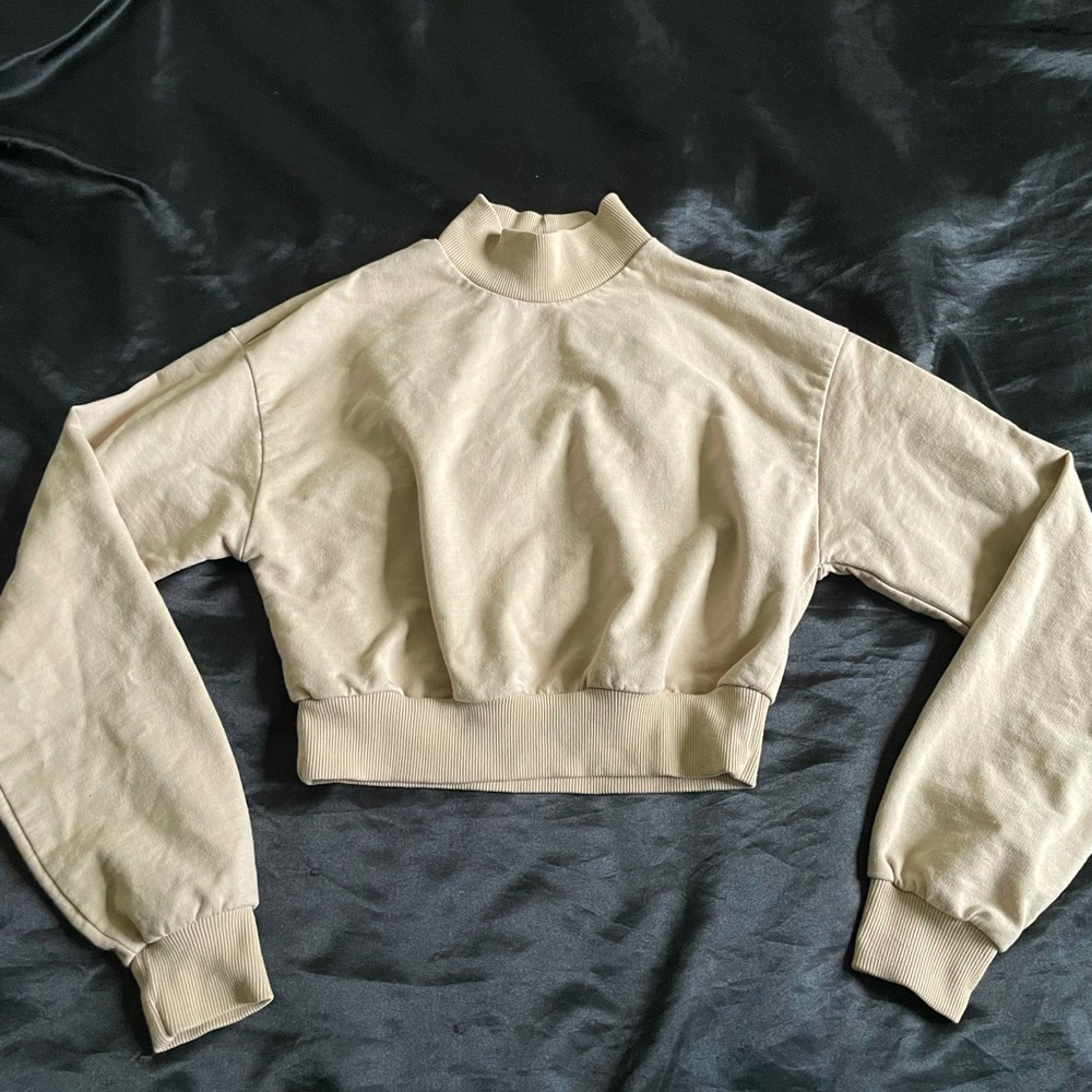 Turtleneck Cropped Sweater